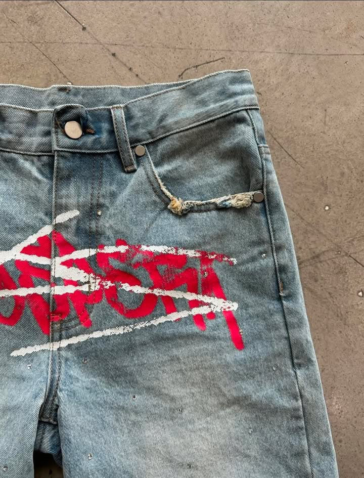 Prospect Light Blue Jorts