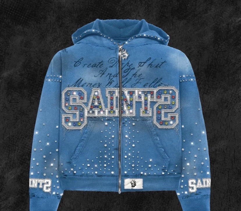 BLUE SAINTS ZIPUP