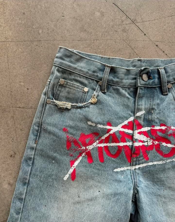 Prospect Light Blue Jorts