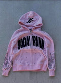 Pink 90 Day Run ZipUp