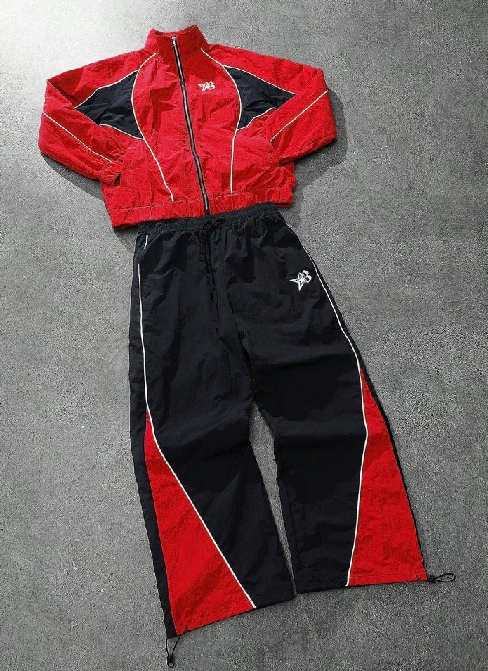 RED&BLACK TRACKSUIT