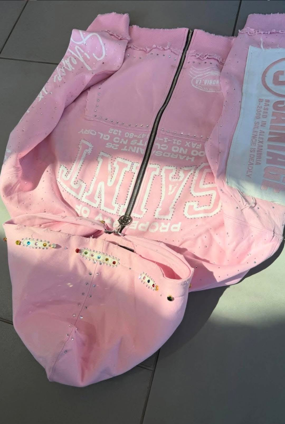 Light Pink POS ZipUp
