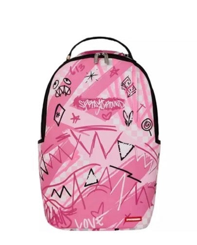 Pink Sprayground Bag
