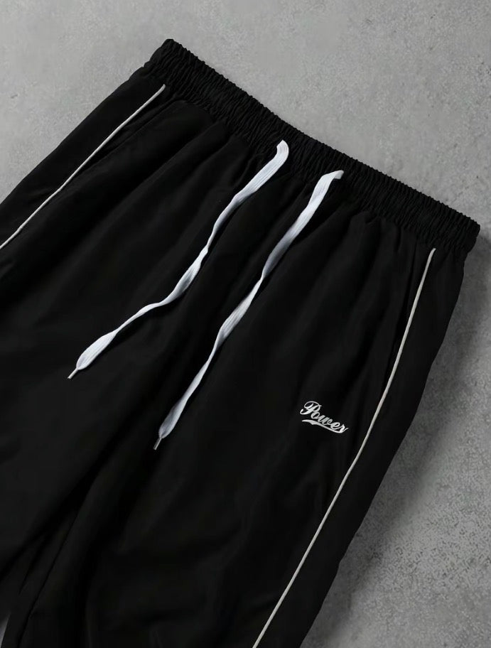 BLACK AND WHITE TRACKSUIT