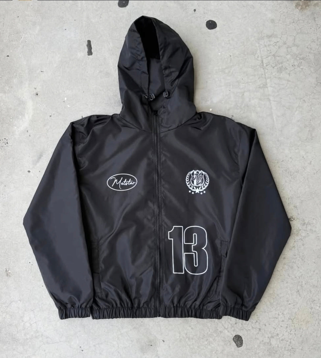 Wind breaker shorts set