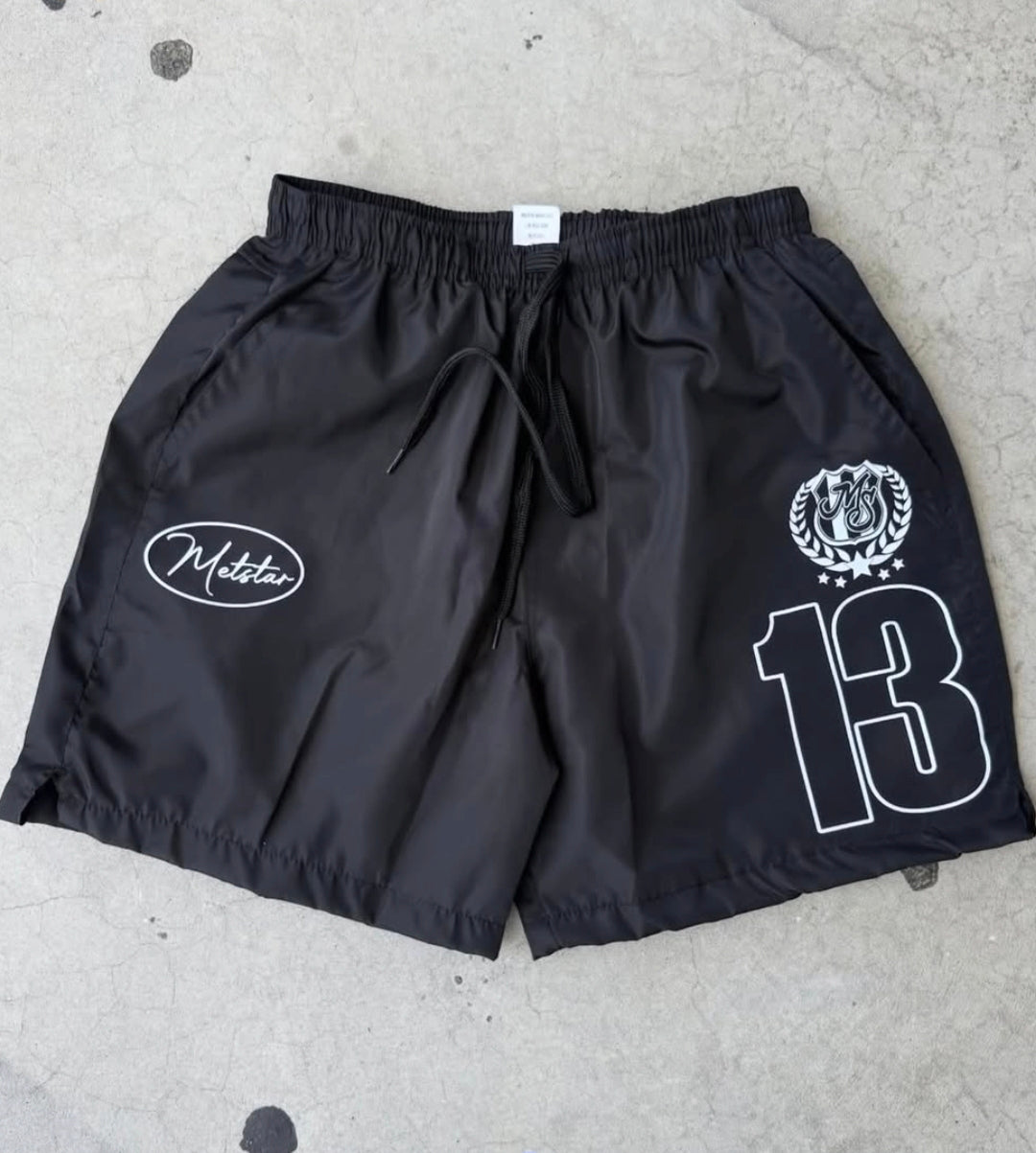 Wind breaker shorts set